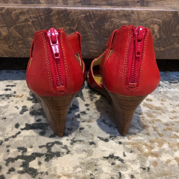 Nine West wedge sandal - Picture 3 of 4